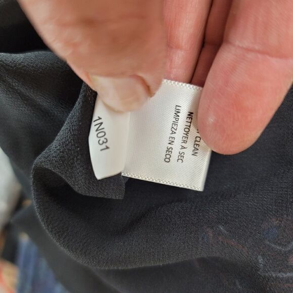 Avec les filles patterned long sleeve mini dress - Picture 4 of 13